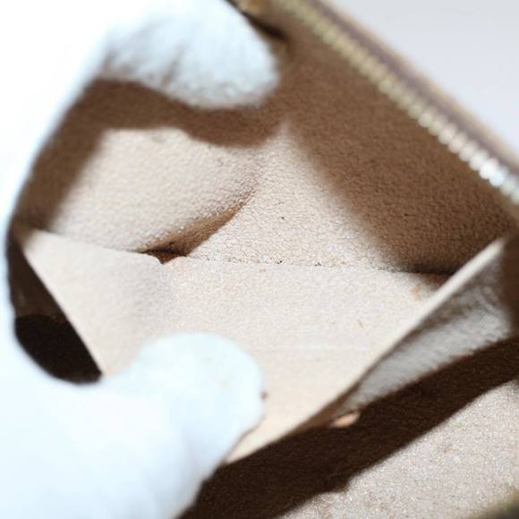 LOUIS VUITTON Monogram Pochette Cosmetic PM Cosmetic Pouch M47515 LV Auth 57871 - Picture 11 of 16